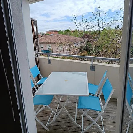 L'europe - Aeroport - Balcon - 4 Pers * Μπλανιάκ